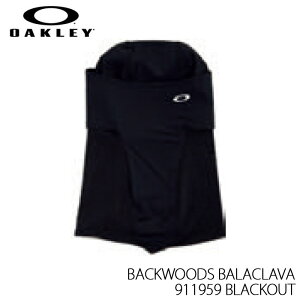 \ oNo tFCX}XN Xm[{[h XL[ I[N[ OAKLEY BACKWOODS BALACLAVA BLACKOUT {Ki 25-26