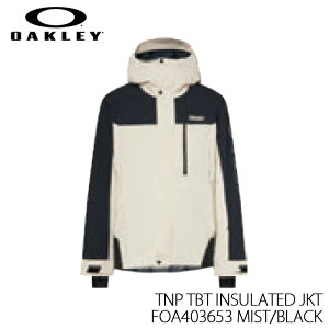 \ EFA Xm[{[h XL[ I[N[ OAKLEY TNP TBT INSULATED JKT MIST/BLACK {Ki 25-26