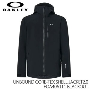 \ EFA Xm[{[h XL[ I[N[ OAKLEY UNBOUND GORE-TEX SHELL JACKET2.0 BLACKOUT {Ki 25-26