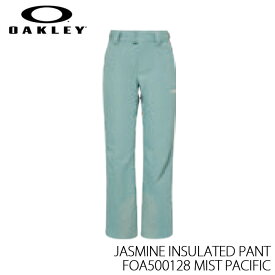 【P5倍お買い物マラソン 7/4 20時～】予約 ウェア スノーボード スキー オークリー レディース パンツ OAKLEY JASMINE INSULATED PANT MIST PACIFIC 日本正規品 25-26