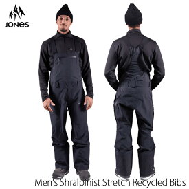 スノーボード ウェア メンズ ビブパンツ 24-25 JONES Men’s Shralpinist Stretch Recycled Bibs シュラルピニスト 2025 日本正規品