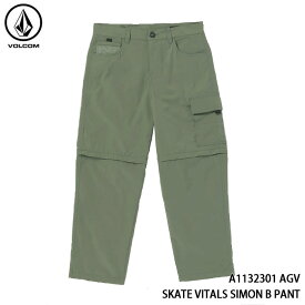 【ポイント10倍！お買い物マラソン11/4 20:00～11/11 1:59迄】カーゴパンツ テーパードパンツ ハーフパンツ 2WAY VOLCOM ボルコム メンズ SKATE VITALS SIMON B PANT AGV 日本正規品