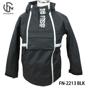 スノーボード ウェア ジャケット FOR NO SOLUTION 49 フォーノーソリューション49 モノリス コーチジャケット FN-2213 BLK Sサイズ 型落ち 特価