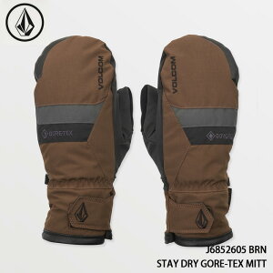 y|Cg10{IubNtCf[z\ O[u  ~bg {R VOLCOM STAY DRY GORE-TEX MITT BRN SAebNX {Ki 25-26 XL[ Xm[{[h