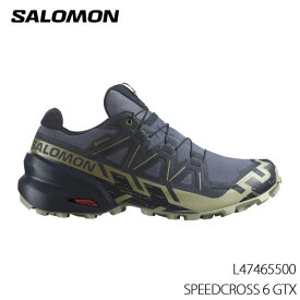 サロモン ジョギング トレイル ランニング トラッキング 登山 山 靴 シューズ 男性 メンズ SALOMON SPEEDCROSS 6 GTX L47465500