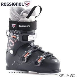【2月はポイント10倍※要エントリー】ロシニョール スキーブーツ レディース 24-25 ROSSIGNOL KELIA 50 DARK IRON RBL8350 2024 スキー靴 女性用 3バックル