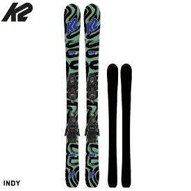 ケーツー スキー板 キッズ 22-23 K2 INDY + FDT4.5 インディー ジュニア 子供用 スキー 金具 ビンディング セット 送料無料