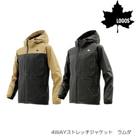 【3/21 20時～P5倍!お買い物マラソン】ロゴス LOGOS by LIPNER 4WAY ストレッチ レインジャケット 雨合羽 防水 防風 ジャケット