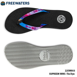 �y4���̓|�C���g10�{���v�G���g���[�z�T���_�� Freewaters �t���[�E�H�[�^�[�X SUPREEM WMS -Tie Dye �V���v���[�� ���f�B�[�X �����p �������p �r�[�` �C �C���� �v�[��
