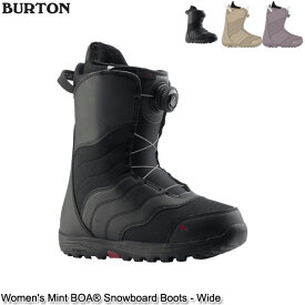スノーボード ブーツ レディース 22-23 BURTON バートン Women's Mint BOA Snowboard Boots - Wide 2023 早期予約 日本正規品