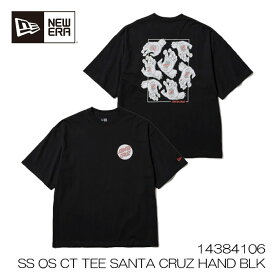 【エントリーでポイント10倍】Tシャツ 半袖 メンズ レディース NEW ERA ニューエラ SANTA CRUZ サンタクルーズ コラボ コットン オーバーサイズ 14384106