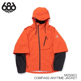 【エントリーでP10倍!!お買い物マラソン7/19 20時～】シックスエイトシックス ジャケット 686 ロクハチ COMPASS ANYTIME JACKET コンパスエニタイム ハイブリッド ジャケット 日本正規品