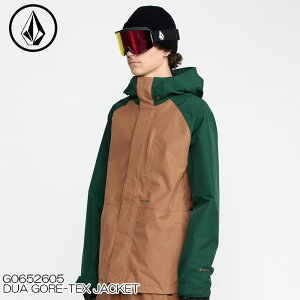 \ Xm[EFA WPbg {R VOLCOM DUA GORE-TEX JACKET hDA SAebNX G0652605 TBR {Ki 25-26 XL[ Xm[{[h