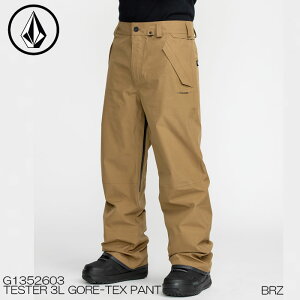 \ Xm[EFA pc {R VOLCOM TESTER 3L GORE-TEX PANT {Ki 25-26 XL[ Xm[{[h SAebNX
