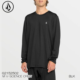 【2月はポイント10倍※要エントリー】【予約】 インナー ウェア メンズ VOLCOM ボルコム 25-26 G2152502 M V-SCIENCE CREW サイエンス クルーネック 日本正規品 スノーボード スキー
