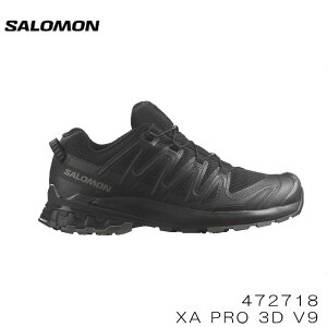 y|Cg10{IC[OXӍՁ`11/16zSALOMON T XA PRO 3D V9 GbNXG[v L47271800 BLACK g Xj[J[