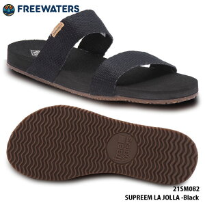 �y�G���g���[�Ń|�C���g10�{�`12/19 20������y�V�労�ӍՁz�t���b�g�T���_�� Freewaters �t���[�E�H�[�^�[�X SUPREEM LA JOLLA -Black �V���v���[�����W���� ���f�B�[�X �����p �������p �r�[�` �C �C