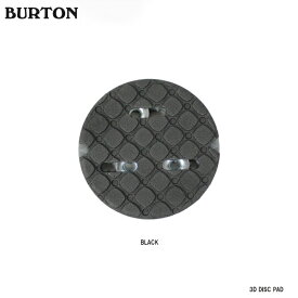 【P5倍お買い物マラソン 7/4 20時～】バートン BURTON ディスク パーツ 3D DISC PAD パッド付き スペア スノーボード ビンディング 1枚 正規品