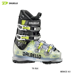 スキー スキーブーツ 子供 ジュニア DALBELLO ダルベロ MENACE 4.0 メナス 4バックル 正規品