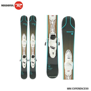 【22日20時-BlackFriday最大P44倍!】スキー スキーセット 2点セット 金具付き ショートスキー ファンスキー ROSSIGNOL ロシニョール MINI EXPERIENCE99 ミニエクスペリエンス