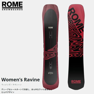 y|Cg10{IubNtCf[zXm[{[h  24-25 [ B[ ROME WOMEN'S RAVINE 153cm I[}Ee fB[X {Ki