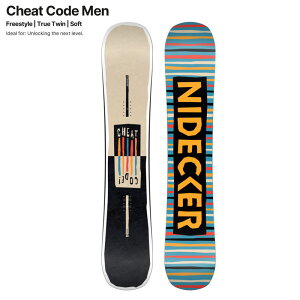 �y�y�V�X�[�p�[SALE���|�C���g10�{���v�G���g���[�z25-26 �i�C�f�b�J�[ �`�[�g�R�[�h �X�m�[�{�[�h �� NIDECKER Cheat Code �����Y �X�m�{ 2026 ���{���K�i