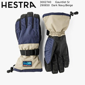 【ポイント10倍！お買い物マラソン11/4 20:00～11/11 1:59迄】予約 ヘストラ メンズ グローブ 25-26 HESTRA GAUNTLET SR Dark Navy スキー スノーボード 手袋 五本指 男性用 日本正規品