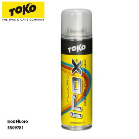 【1月はポイント10倍※要エントリー】滑走ワックス スノーボード スキー WAX TOKO トコ アイロックス フルオロ Irox Fluoro 250ml 5509781 フッ素配合 スプレー ホットワックス チューンナップ