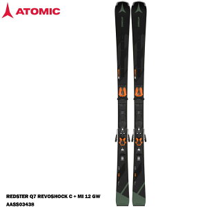 【ポイント10倍※お買い物マラソン〜10/27 9:59迄】アトミック スキーセット メンズ 24-25 ATOMIC REDSTER Q7 REVOSHOCK C + MI 12 GW レッドスター レボショック ビンディング付 日本正規品