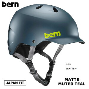 y|Cg10{IubNtCf[zo[ wbg 24-25 bern WATTS + bc vX ĂȂ JAPAN FIT MATTE MUTED TEAL EB^[ XL[ Xm[ {Ki