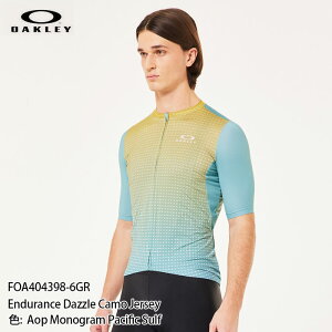 W[W I[N[ TCNWPbg OAKLEY Endurance Dazzle Camo Jersey 6GR AOP MONOGRAM PACIFIC SULF [hoCN ]