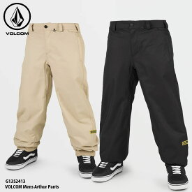 【2月はポイント10倍※要エントリー】ボルコム メンズ アーサーパンツ 23-24 VOLCOM Mens Arthur Pants スノーボード ウェア 日本正規品
