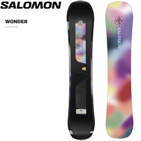 【エントリーでP10倍!!お買い物マラソン7/19 20時～】予約 25-26 SALOMON WONDER サロモン ワンダー スノーボード 板 オールマウンテン レディース 日本正規品