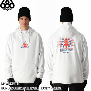 XLTCŶ Xm[EFA WPbg p[J[ 24-25 686 BONDED FLEECE PULLOVER HOODY - WHITE Nn` {Ki