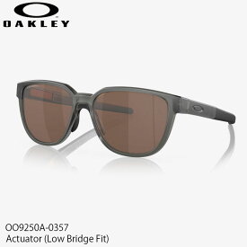 【P5倍お買い物マラソン 7/4 20時～】サングラス オークリー OAKLEY ACTUATOR アクチュエーター OO9250A-0357 OO9250-0357 Prizm Tungsten Low Bridge Fit 日本正規品