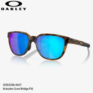TOX I[N[ OAKLEY ACTUATOR AN`G[^[ OO9250A-0457 OO9250-0457 Prizm Sapphire Polarized Ό Low Bridge Fit {Ki