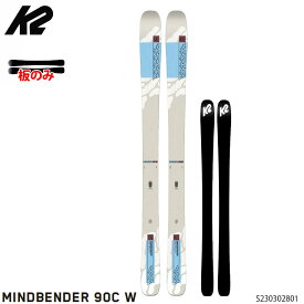 【1月はポイント10倍※要エントリー】K2 ケーツー スキー板 板のみ 23-24 K2 MINDBENDER 90C W 154cm マインドベンダー90C ウーメン レディース 2024 日本正規品 旧モデル