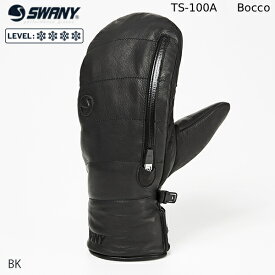 【ポイント10倍！お買い物マラソン11/4 20:00～11/11 1:59迄】予約 スワニー メンズ グローブ 25-26 SWANY Bocco ボッコ BK スキー スノーボード 手袋 ミット ミトン ユニセックス 日本正規品