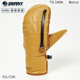 【ポイント10倍！お買い物マラソン11/4 20:00～11/11 1:59迄】予約 スワニー メンズ グローブ 25-26 SWANY Bocco ボッコ SGL/CML スキー スノーボード 手袋 ミット ミトン ユニセックス 日本正規品