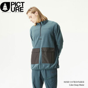 y|Cg10{I}\11/4 20:00`11/11 1:59zsN`[ t[X Ci[ 23-24 PICTURE ORGANIC CLOTHING HUSIO 1/4 TECH FLEECE SMT127 {Ki