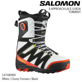 【エントリーでポイント10倍】サロモン スノーボード ブーツ ユニセックス 24-25 SALOMON X APPROACH LACE SJ BOA TORMENT アプローチレース 2025 日本正規品