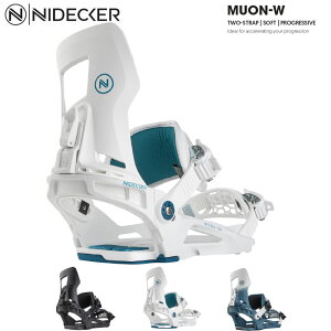 24-25 NIDECKER iCfbJ[ MUON-W I EBY TWO-STRAP fB[X Xm[{[h rfBO oC{Ki
