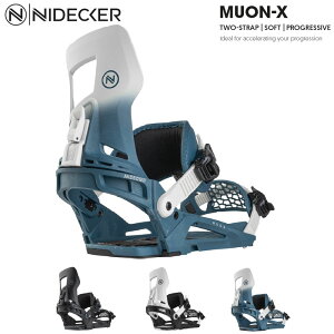 y|Cg10{I}\11/4 20:00`11/11 1:59z24-25 NIDECKER iCfbJ[ MUON-X IGbNX TWO-STRAP Y fB[X Xm[{[h rfBO oC {Ki