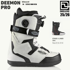 �y4���̓|�C���g10�{���v�G���g���[�z25-26 �f�B�[���b�N�X �f�B�[�����v�� S4 �X�m�[�{�[�h �u�[�c DEELUXE DEEMON PRO S4 BLIZZARD �����Y �X�m�{ �M���` 2026 ���{���K�i