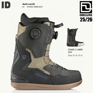 y12/4 20`yVSSI|Cg10{`12/11 1:59z25-26 fB[bNX ACfB[ S3 Xm[{[h u[c DEELUXE ID DUAL BOA S3 DARK EARTH Y Xm{ M` 2026 {Ki