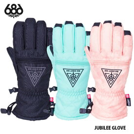 スノーボード グローブ 手袋 5本指 23-24 レディース 686 シックスエイトシックス JUBILEE GLOVE 日本正規品