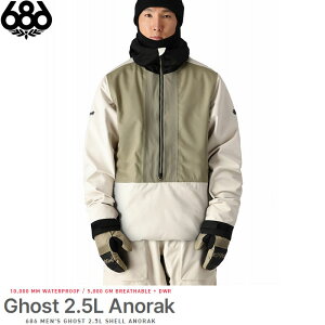 y|Cg10{IubNtCf[zVbNXGCgVbNX Y WPbg 24-25 686 GHOST 2.5L SHELL ANORAK S[Xg XL[ Xm[{[h EFA {Ki