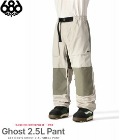 【早期予約特典付】スノーウェア メンズ パンツ 24-25 686 2.5L GHOST PANT シックスエイトシックス スキー スノーボード 日本正規品