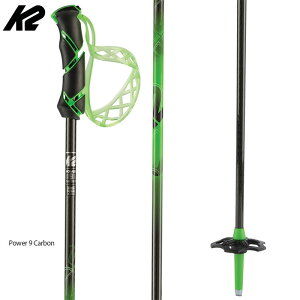 y|Cg10{IzXL[|[ XL[XgbN P[c[ K2 Power 9 Carbon Ski Poles 130cm 16-17 J[{ Y jZbNX