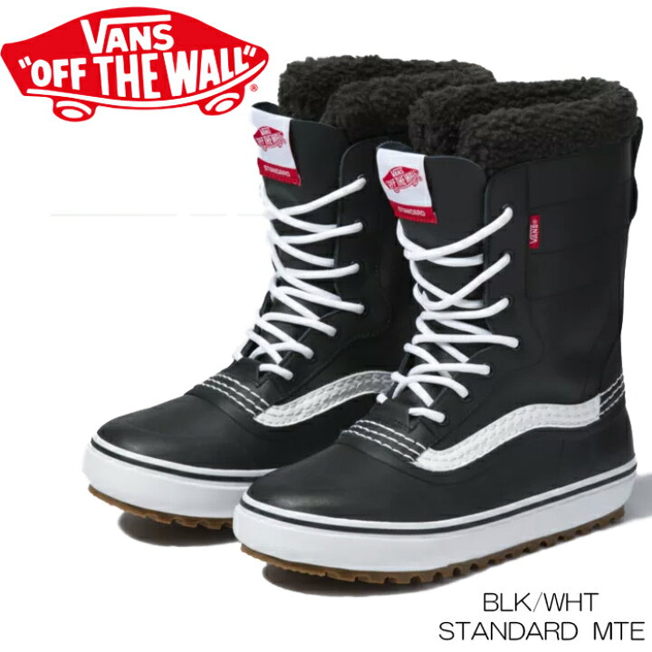 楽天市場 バンズ スノーブーツ 21 22 Vans Standard Mte Bk Wht メンズ レディース おしゃれ ウィンターシューズ 日本正規品 Boom Sports Ec店